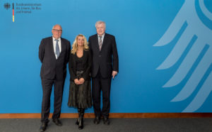 Besuch von Nicole Mondani und Ralf Bender bei Bundesinnenminister Horst Seehofer
