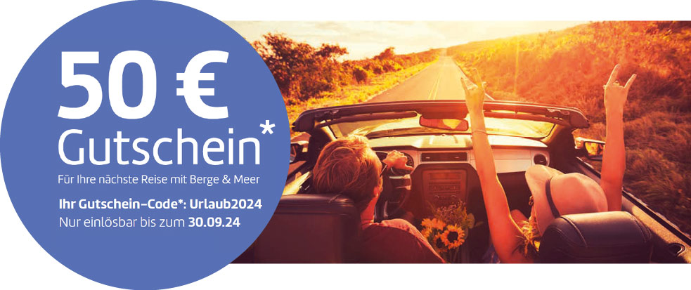 50 € Gutschein berge & meer