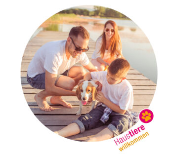 Familie mit Hund_Hunde willkommen