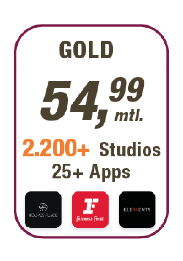 Gold Tarif für 54,99 monatlich