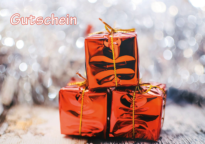 Weihnachtsgutschein Motiv 3