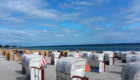 Kellenhusen Ferienhaus Nixe - Strand mit Strandkörben