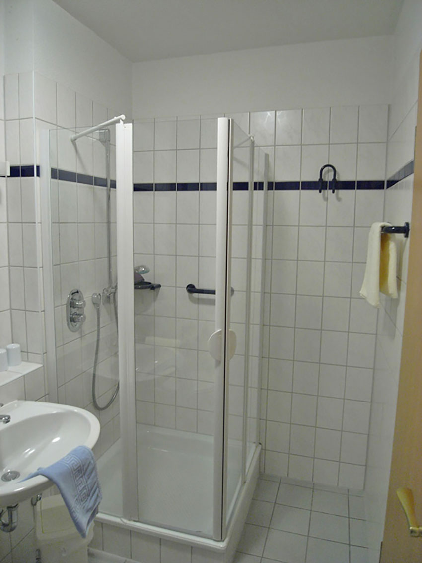 Ferienhaus Norderney - Badezimmer von Appartement