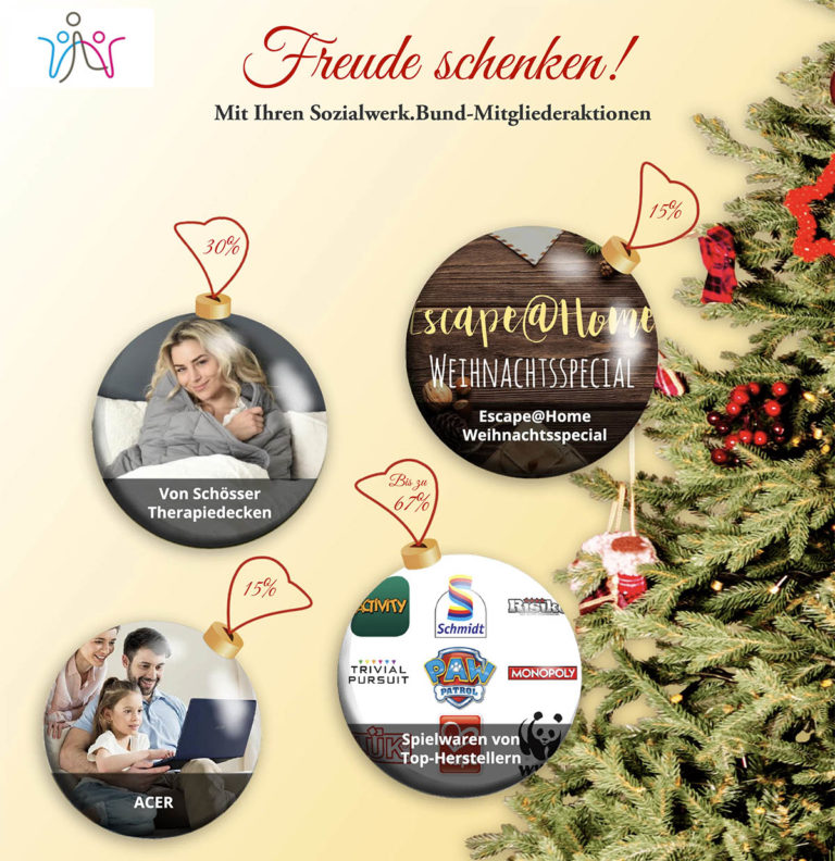 Weihnachtsflyer von ticketsprinter